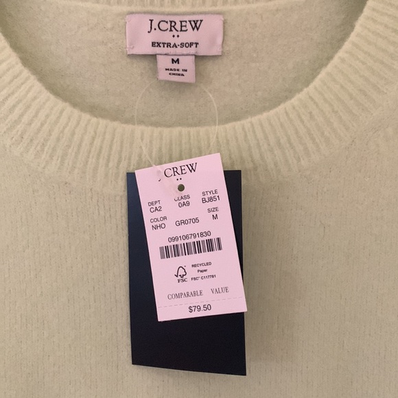 NWT J.Crew extra soft sweater - Picture 2 of 3
